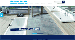 Desktop Screenshot of neuland-dranske.de